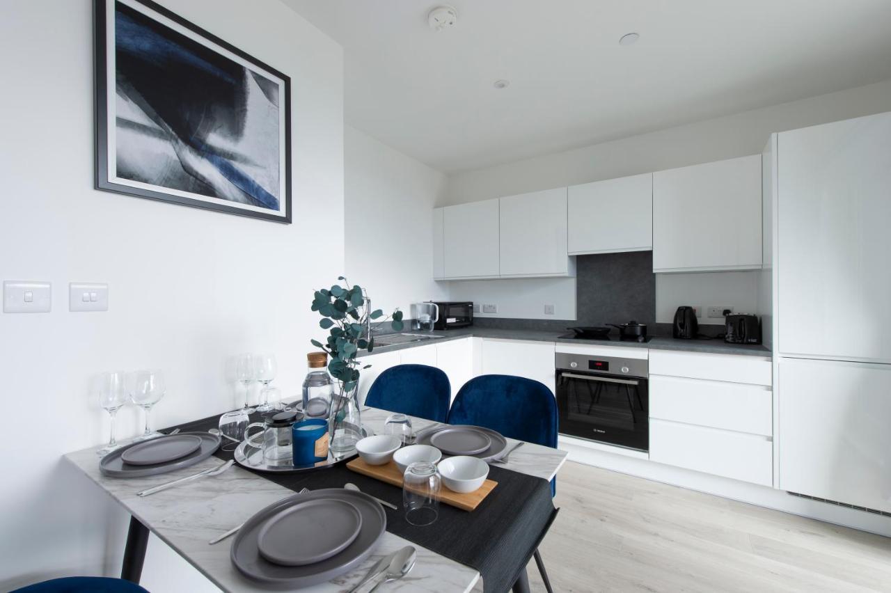Апартаменти Ac Luxe Penthouse With Free Parking Лондон Екстер'єр фото